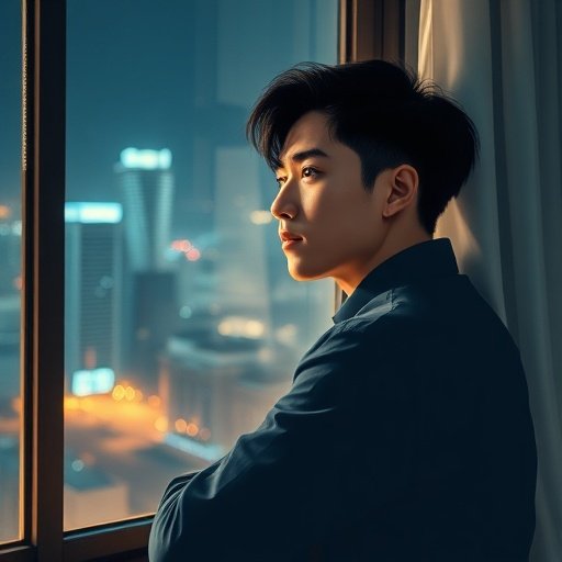 夜空流星